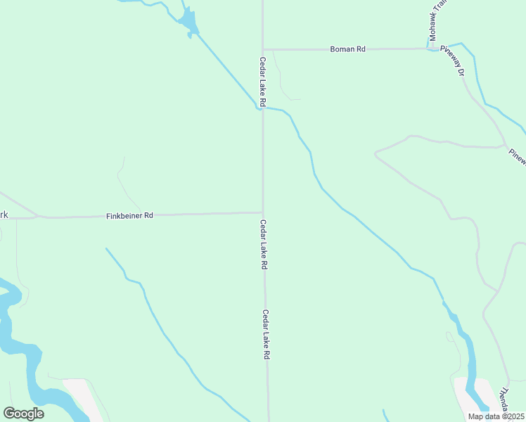 map of restaurants, bars, coffee shops, grocery stores, and more near 4254 Cedar Lake Road in Gladwin