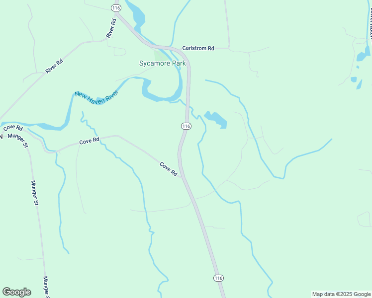 map of restaurants, bars, coffee shops, grocery stores, and more near 2855 South 116 Road in Bristol
