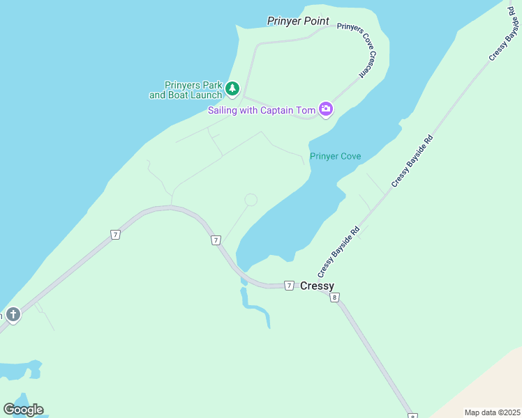 map of restaurants, bars, coffee shops, grocery stores, and more near 60 North Marysburgh Court in Prince Edward