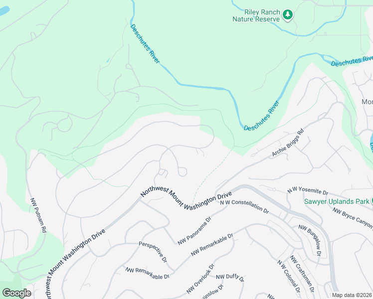 map of restaurants, bars, coffee shops, grocery stores, and more near 1566 Northwest Wild Rye Circle in Bend