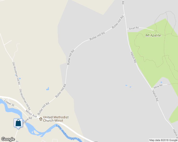 map of restaurants, bars, coffee shops, grocery stores, and more near 384 Butler Hill Road in Auburn