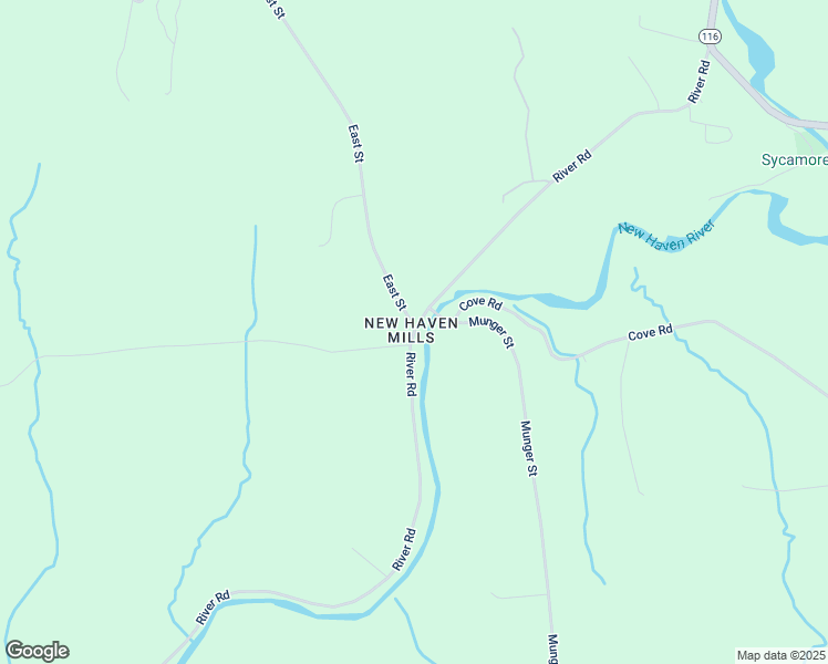 map of restaurants, bars, coffee shops, grocery stores, and more near 5472 River Road in Addison County