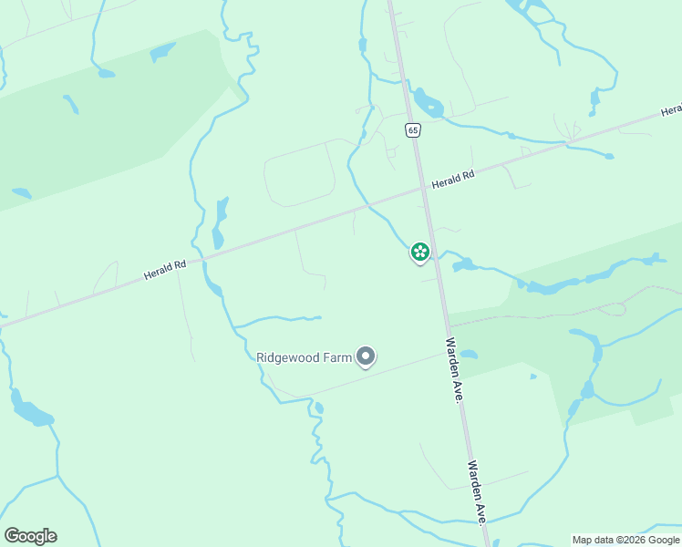 map of restaurants, bars, coffee shops, grocery stores, and more near 2741 Herald Road in East Gwillimbury