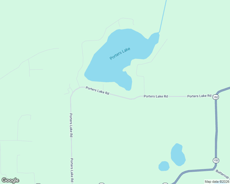 map of restaurants, bars, coffee shops, grocery stores, and more near W6780 Porters Lake Road in Wautoma
