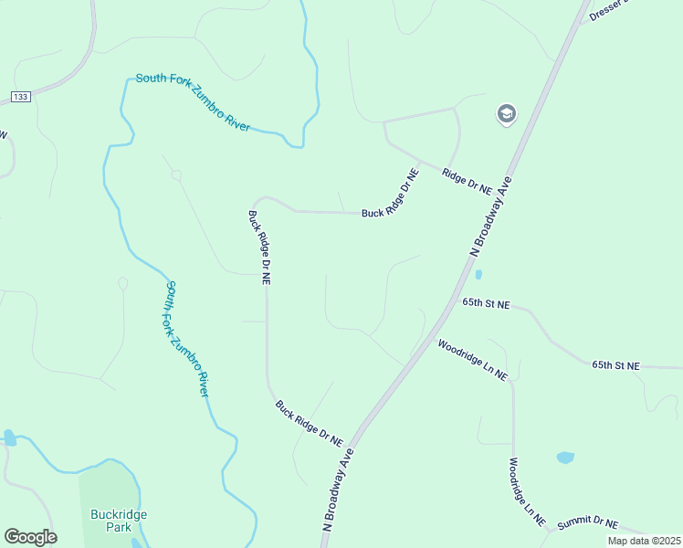 map of restaurants, bars, coffee shops, grocery stores, and more near 1261 Windbreak Court Northeast in Rochester