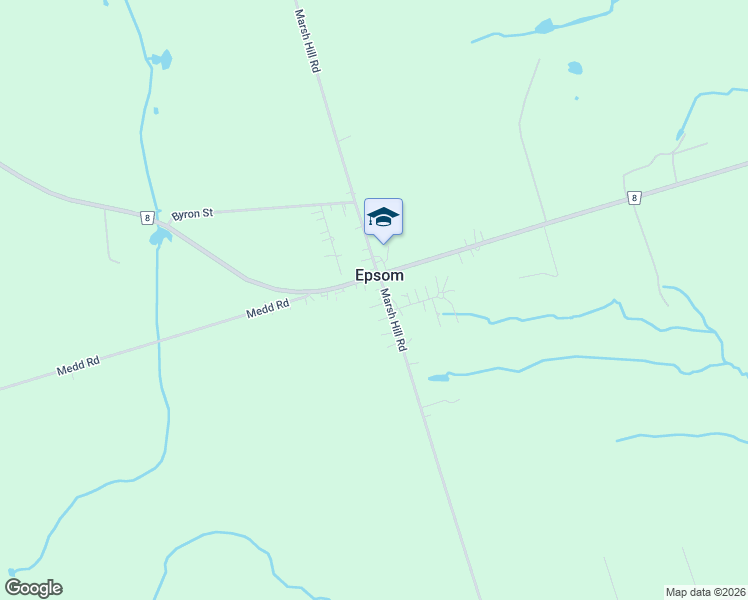 map of restaurants, bars, coffee shops, grocery stores, and more near 15970 Marsh Hill Road in Regional Municipality of Durham