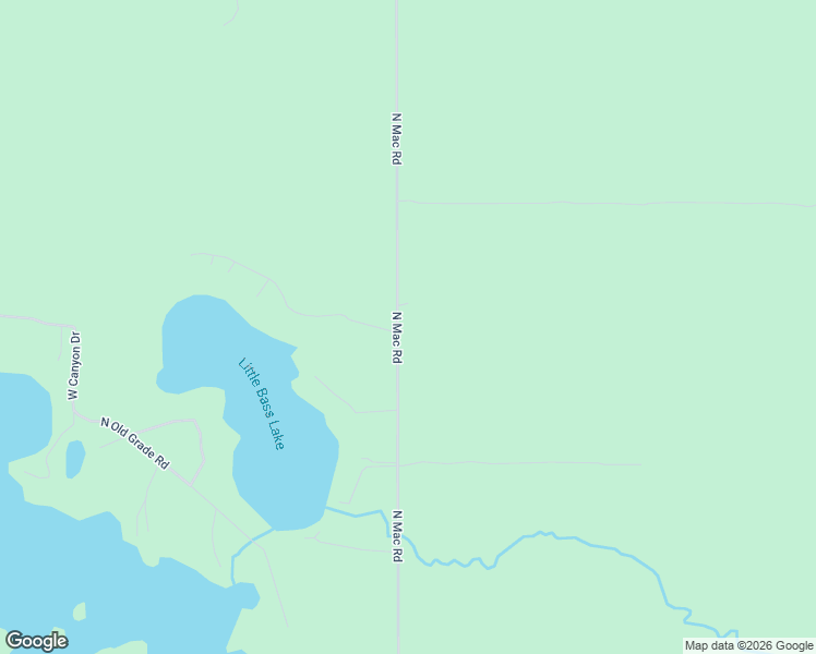 map of restaurants, bars, coffee shops, grocery stores, and more near 7260 North Mac Road in Irons