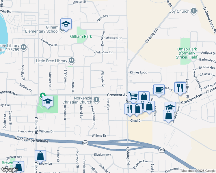 map of restaurants, bars, coffee shops, grocery stores, and more near 2752 Dayna Lane in Eugene