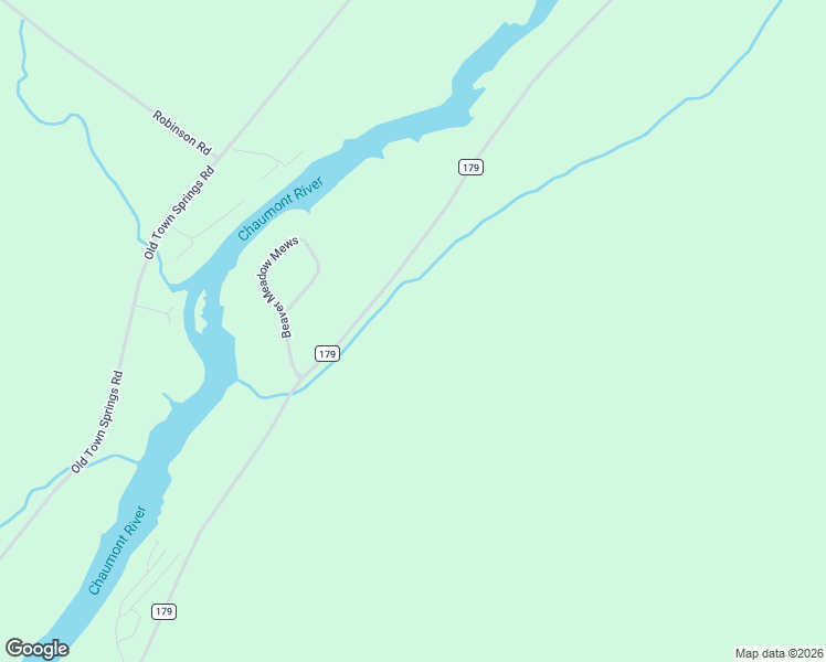 map of restaurants, bars, coffee shops, grocery stores, and more near 29426 County Road 179 in Chaumont