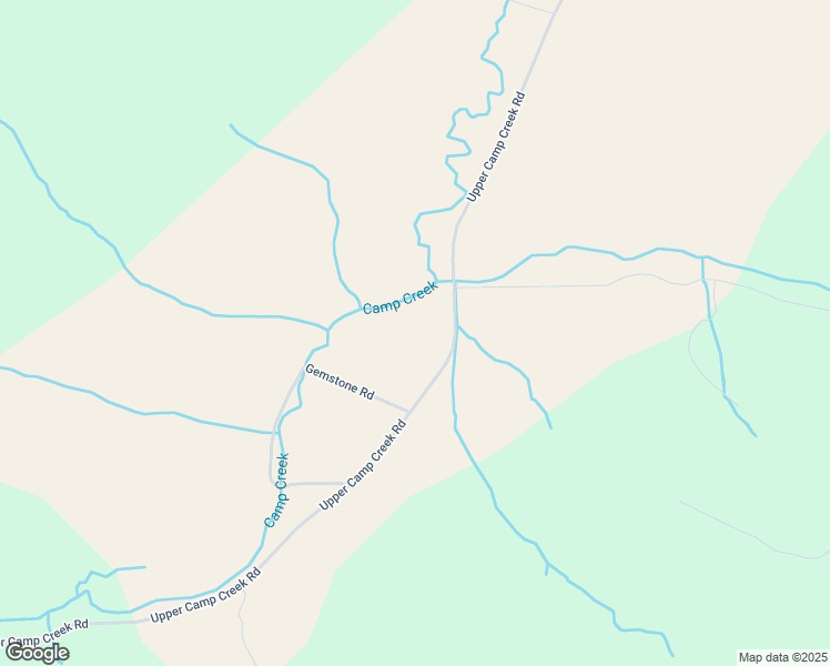 map of restaurants, bars, coffee shops, grocery stores, and more near 38351 Upper Camp Creek Road in Springfield