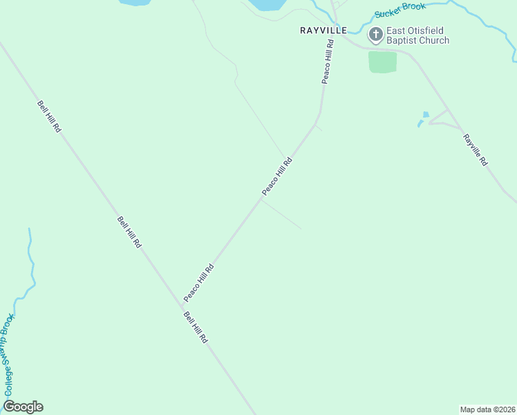 map of restaurants, bars, coffee shops, grocery stores, and more near 130 Peaco Hill Road in Otisfield