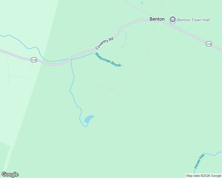 map of restaurants, bars, coffee shops, grocery stores, and more near 12 Howe Hill Road in Benton