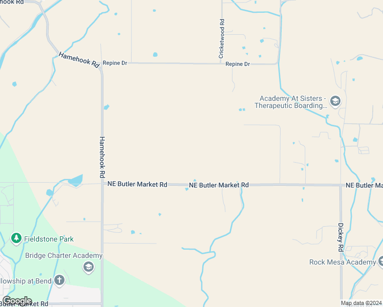 map of restaurants, bars, coffee shops, grocery stores, and more near 21690 Northeast Butler Market Road in Bend
