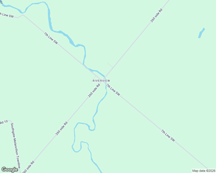 map of restaurants, bars, coffee shops, grocery stores, and more near 077597 7th Line Southwest in Shelburne
