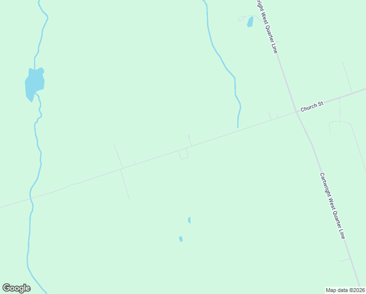 map of restaurants, bars, coffee shops, grocery stores, and more near 2851 Church Street in Scugog