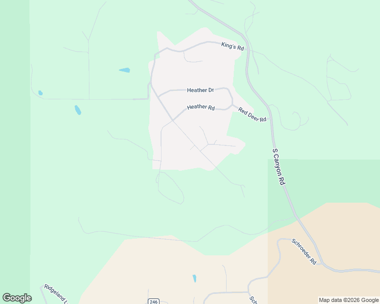 map of restaurants, bars, coffee shops, grocery stores, and more near 1225 King's Road in Rapid City