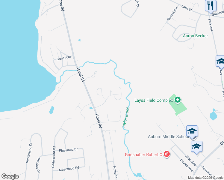 map of restaurants, bars, coffee shops, grocery stores, and more near 80 Tourmaline Lane in Auburn