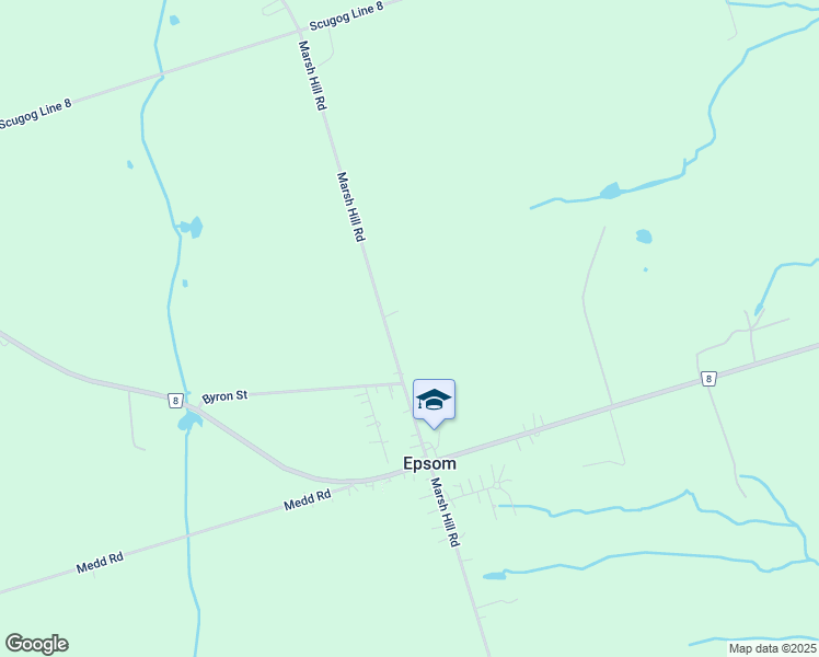 map of restaurants, bars, coffee shops, grocery stores, and more near in Port Perry
