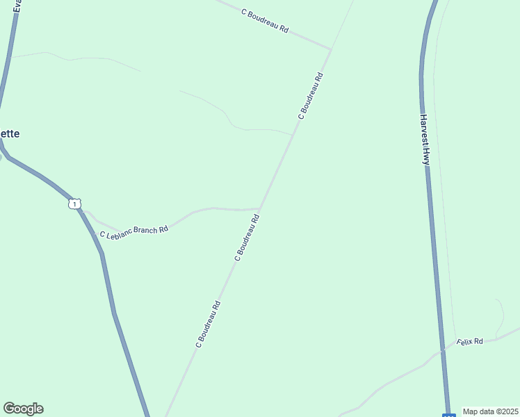 map of restaurants, bars, coffee shops, grocery stores, and more near C Boudreau Road in Clare