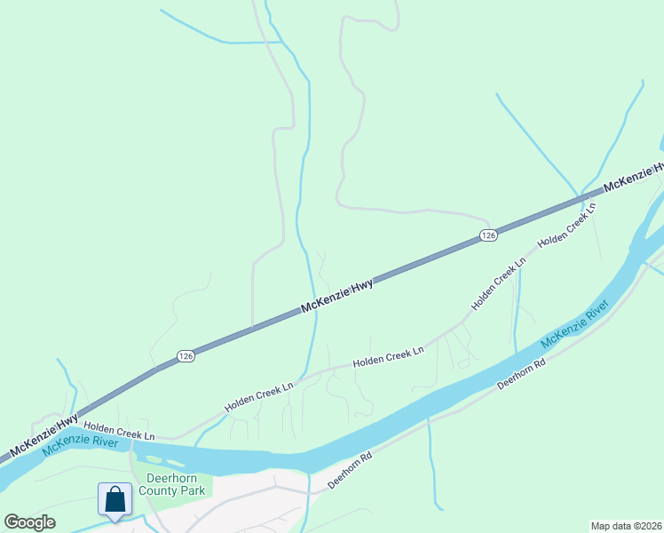 map of restaurants, bars, coffee shops, grocery stores, and more near 42091 McKenzie Highway in Lane
