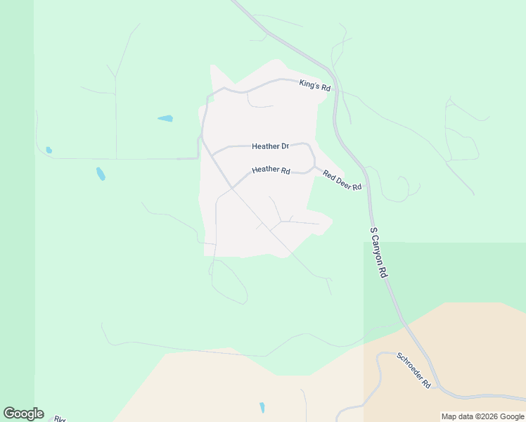 map of restaurants, bars, coffee shops, grocery stores, and more near 1310 King's Road in Rapid City