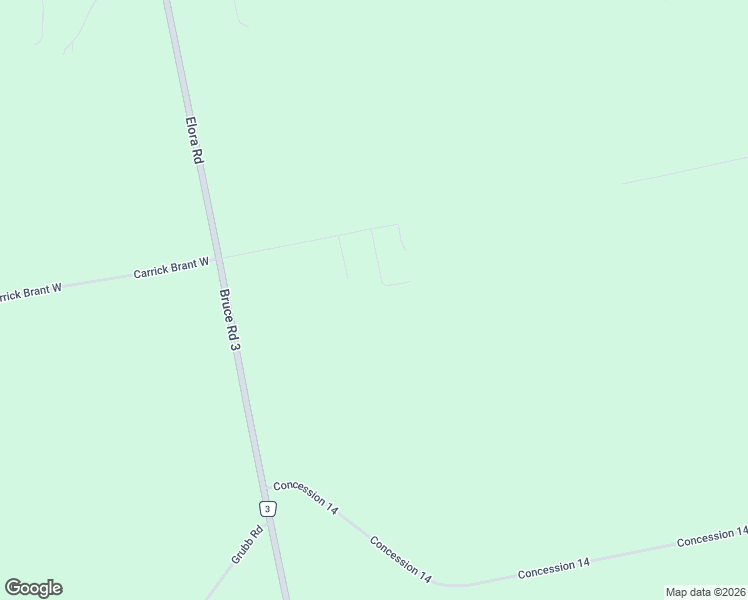 map of restaurants, bars, coffee shops, grocery stores, and more near 20 Highland Crescent in Walkerton