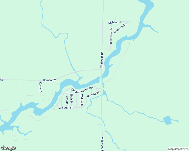map of restaurants, bars, coffee shops, grocery stores, and more near 2468 Boman Road in Alger