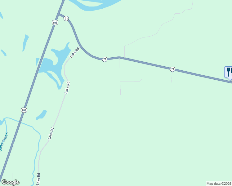 map of restaurants, bars, coffee shops, grocery stores, and more near N879 Bush Road in Melrose