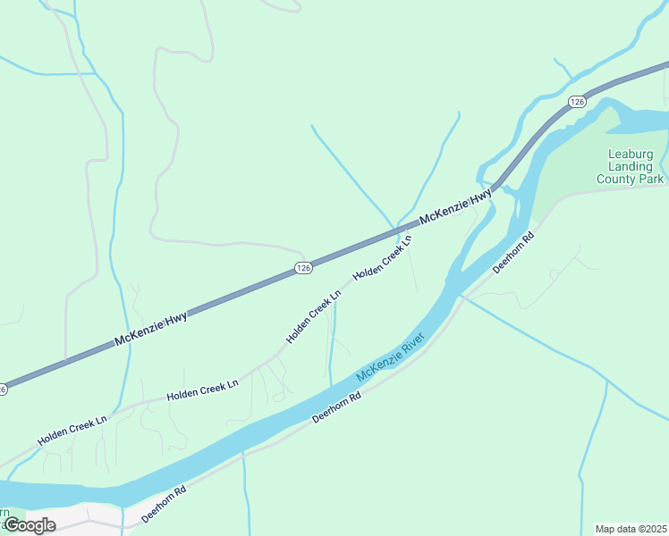 map of restaurants, bars, coffee shops, grocery stores, and more near 42326 McKenzie Highway in Springfield