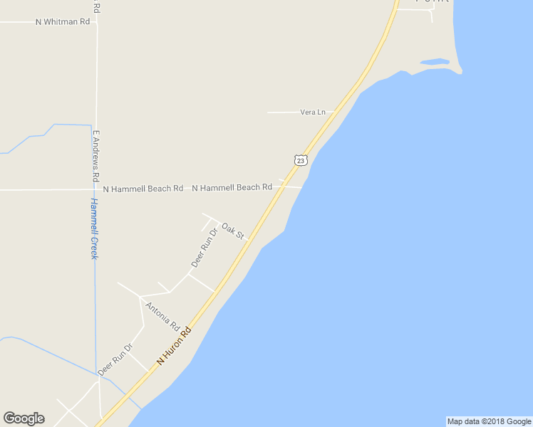 map of restaurants, bars, coffee shops, grocery stores, and more near 499 North U.S. 23 in Au Gres