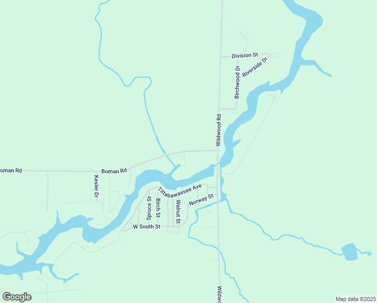 map of restaurants, bars, coffee shops, grocery stores, and more near 2468 Boman Road in Alger