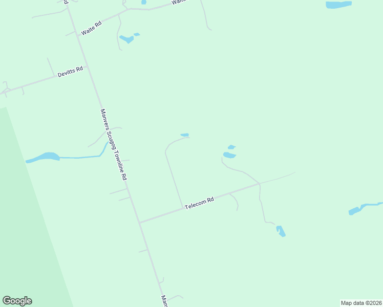 map of restaurants, bars, coffee shops, grocery stores, and more near Unnamed Road in Kawartha Lakes