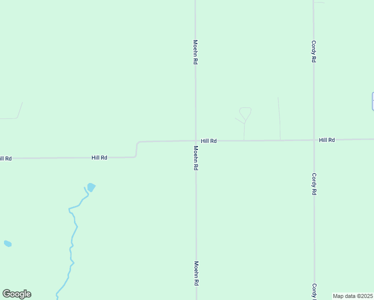 map of restaurants, bars, coffee shops, grocery stores, and more near N5825 Moehn Road in Hilbert
