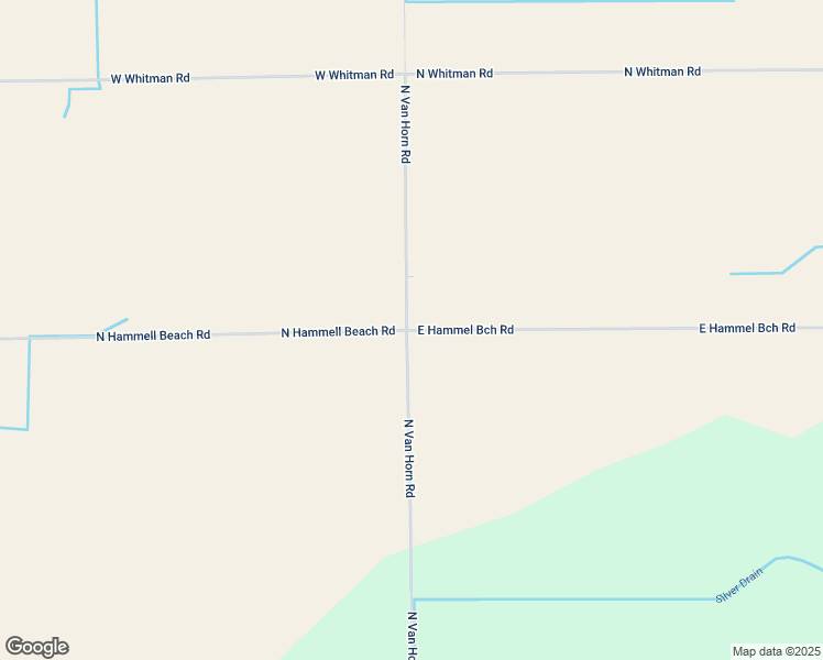 map of restaurants, bars, coffee shops, grocery stores, and more near 3888 East Hammel Beach Road in Au Gres