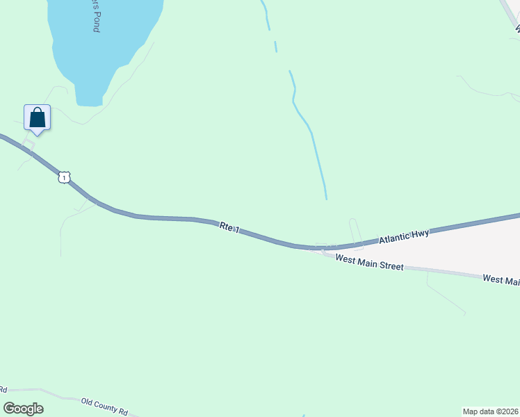 map of restaurants, bars, coffee shops, grocery stores, and more near 766 Atlantic Highway in Waldoboro