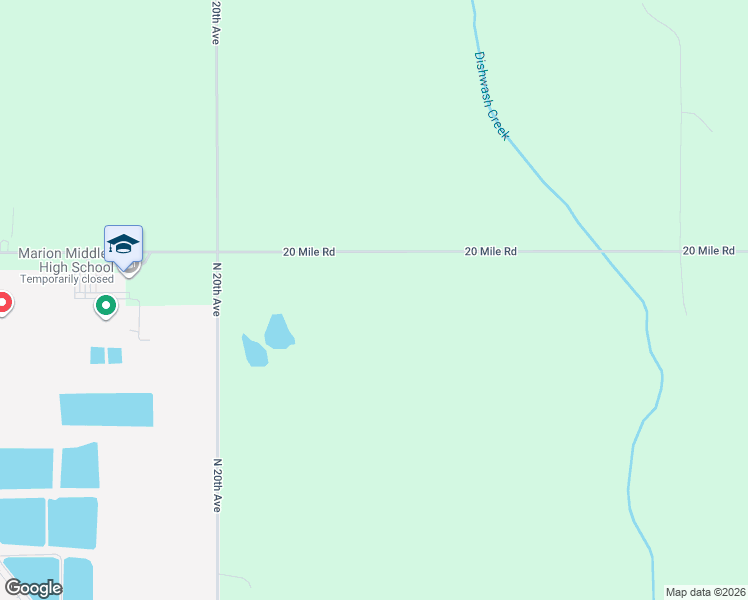 map of restaurants, bars, coffee shops, grocery stores, and more near 1215-1891 20 Mile Rd in Marion