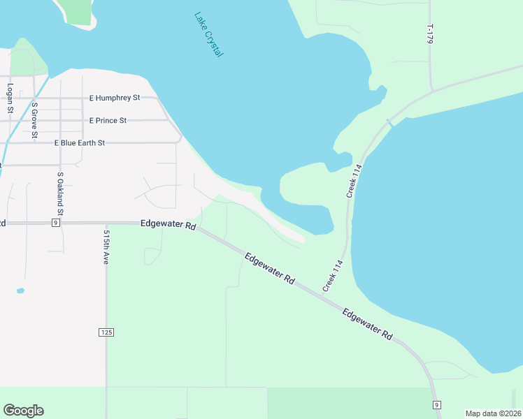 map of restaurants, bars, coffee shops, grocery stores, and more near 51786 T-476 in Lake Crystal