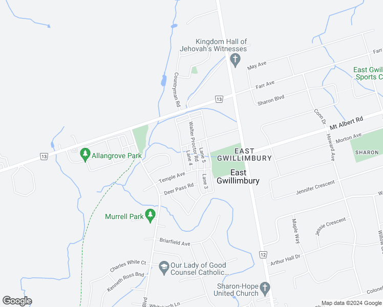 map of restaurants, bars, coffee shops, grocery stores, and more near 30 Walter Proctor Road in East Gwillimbury