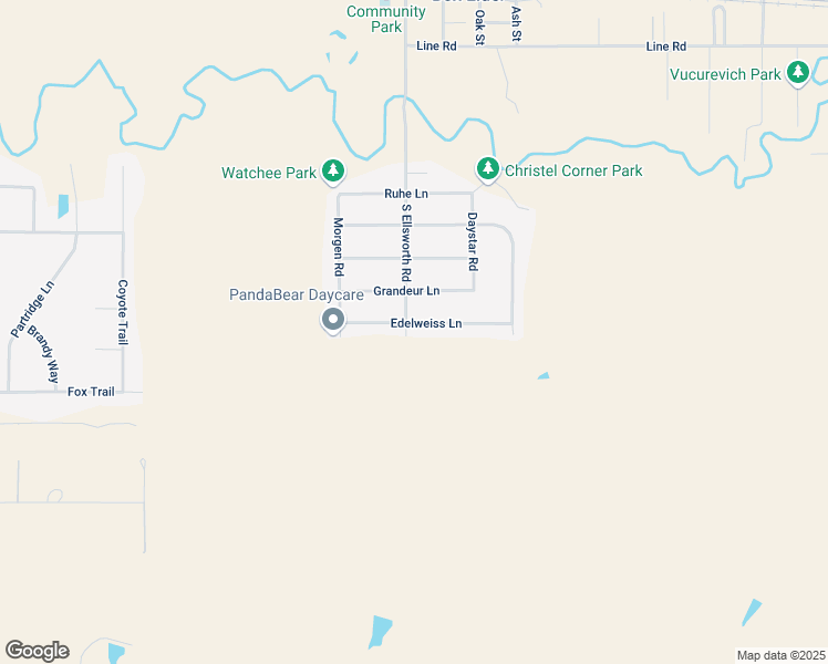 map of restaurants, bars, coffee shops, grocery stores, and more near 307 Edelweiss Lane in Box Elder