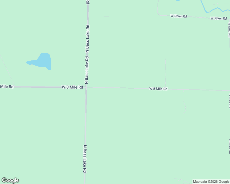 map of restaurants, bars, coffee shops, grocery stores, and more near 8905 West 8 Mile Road in Irons