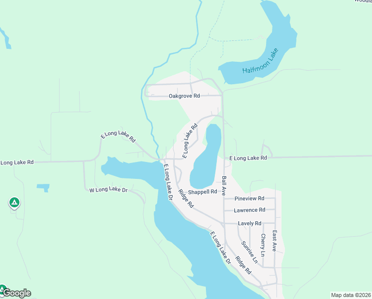 map of restaurants, bars, coffee shops, grocery stores, and more near 3700 East Long Lake Road in Harrison