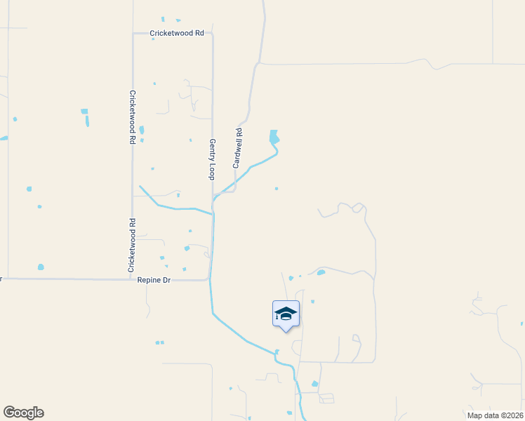 map of restaurants, bars, coffee shops, grocery stores, and more near 63510 Gentry Loop in Bend