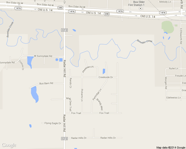 map of restaurants, bars, coffee shops, grocery stores, and more near 14826 Creekside Drive in Box Elder