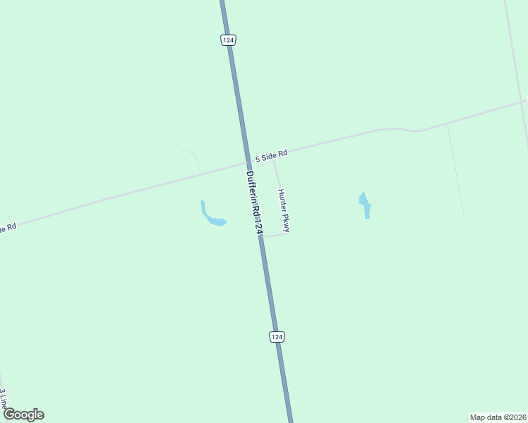 map of restaurants, bars, coffee shops, grocery stores, and more near in Dufferin County