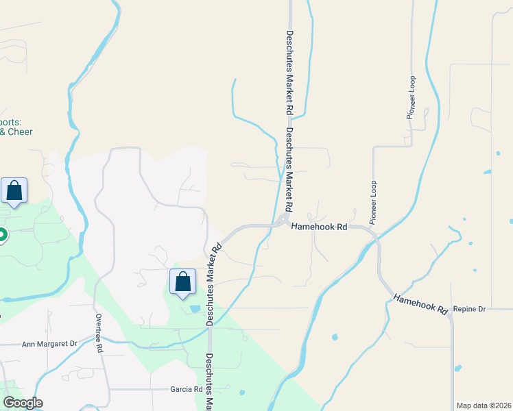 map of restaurants, bars, coffee shops, grocery stores, and more near 63545 Deschutes Market Road in Bend