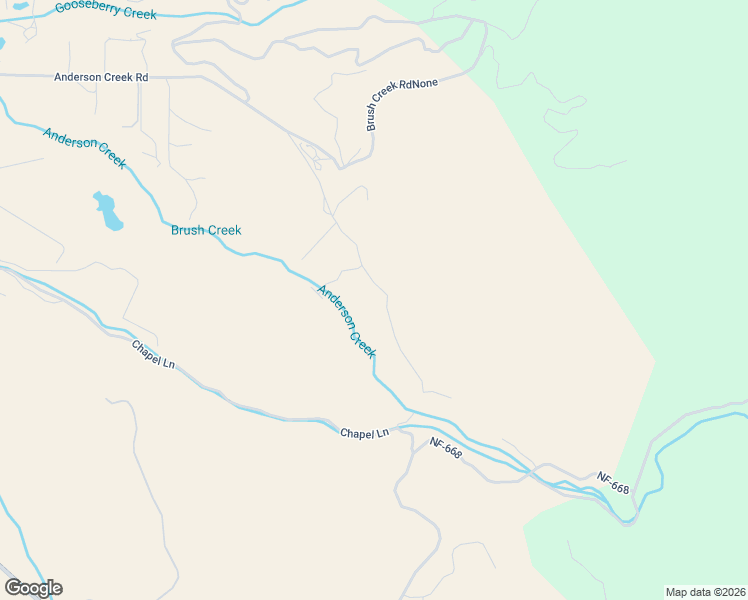map of restaurants, bars, coffee shops, grocery stores, and more near 163 Anderson Creek Road in Garden Valley