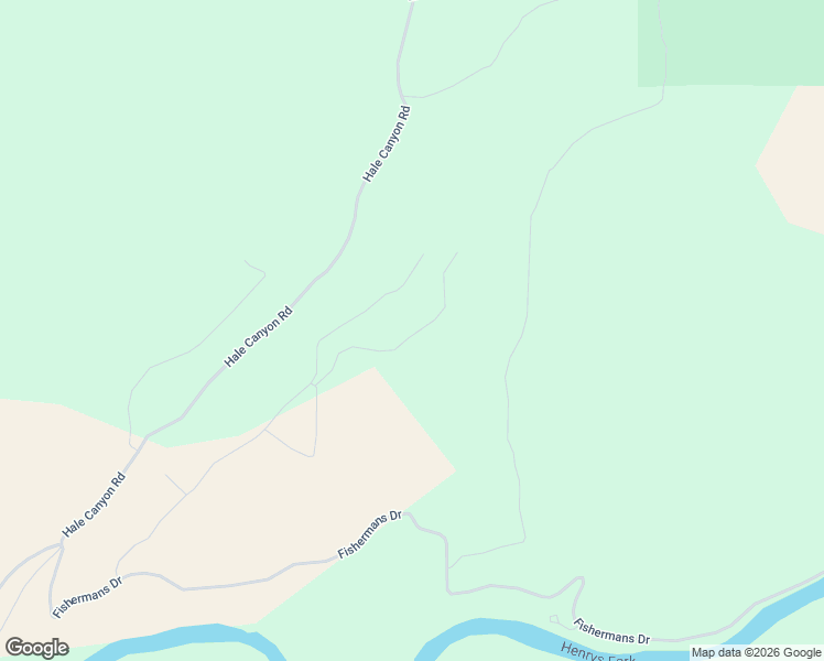 map of restaurants, bars, coffee shops, grocery stores, and more near 1560 East Rim Loop in Ashton