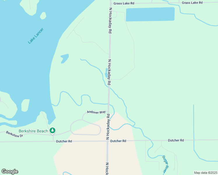map of restaurants, bars, coffee shops, grocery stores, and more near 4697 North Hockaday Road in Gladwin