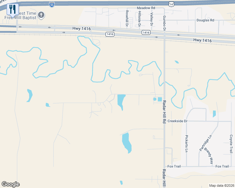 map of restaurants, bars, coffee shops, grocery stores, and more near West Sunnydale Road in Box Elder