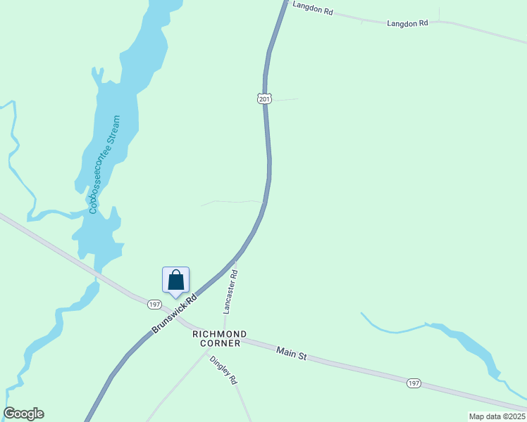 map of restaurants, bars, coffee shops, grocery stores, and more near U.S. 201 in Richmond